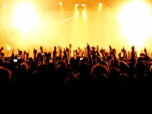 A loud concert