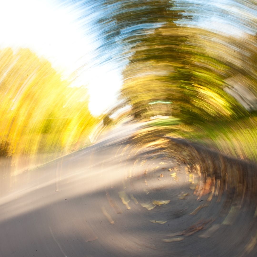 Depiction of vertigo