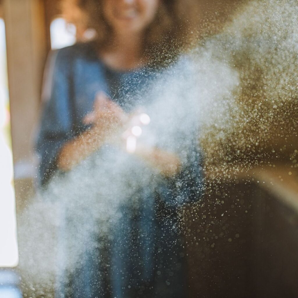 dust in the air